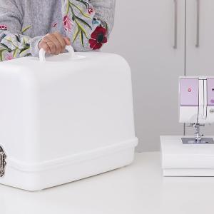Singer Universal Carrying Case, White (#HA27) Fashionable Sale Online