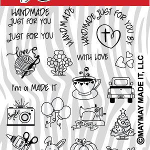 Maymay's Made By A Made It 4x6 Stamp Set {A09} Online
