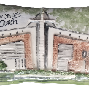 Ceramic Plaque - Our Savior's Church Clearance New Arrival