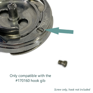 Singer 301 221 222K Featherweight Sewing Machine Hook Gib Screw 140694NS New Style Cost For Sale