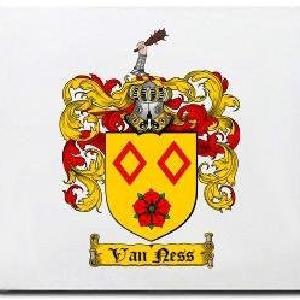 Van-ness Family Shield / Coat Of Arms Mouse Pad Free Shipping Online