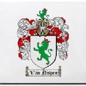 Van-nispen Family Shield / Coat Of Arms Mouse Pad Purchase Cheap Pice