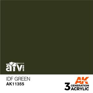 Ak11355 IDF Green Free Shipping 2025 Unisex