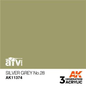 Ak11374 Silver Grey No.28 Free Shipping Clearance Store