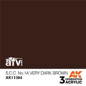 Ak11384 S.C.C. No.1A Very Dark Brown Big Discount Online