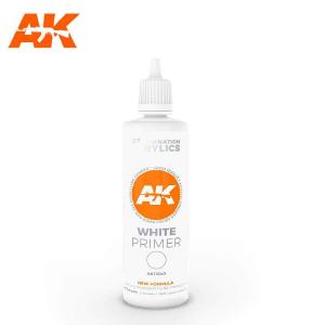 Ak11240 White Primer 100ml 3Rd Generation Clearance 2025 New