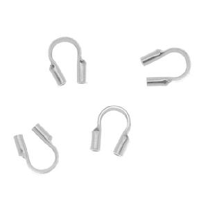 Wire & Thread Protectors, .031 Inch Loops Sterling Silver (10 Pieces) Cheap Hot Sale