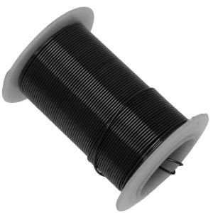 Wire Elements, Tarnish Resistant Black Color Coated Wire, 20 Gauge 15 Yards (13.7 Meters), 1 Spool Sale 100% Guaranteed