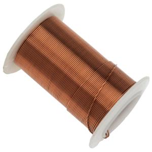 Wire Elements, Tarnish Resistant Antique Copper Wire, 22 Gauge 20 Yards (18.2 Meters) Cheap Low Cost