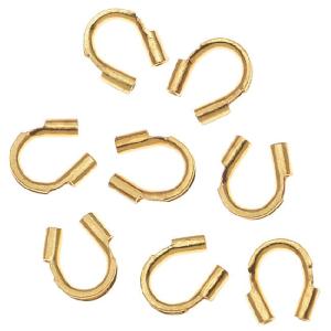 Wire & Thread Protectors, 144 Pieces, Gold Color (.019 Inch Loops) The Cheapest For Sale