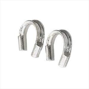 Wire & Thread Protectors, Sterling Silver , 0.019 Inch Loops (10 Pieces) Good Selling Sale Online