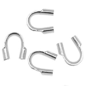 Wire & Thread Protectors, .024 Inch Loops Silver Plated (50 Pieces) Sale Footlocker Pictures