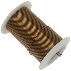 Wire Elements, Tarnish Resistant Vintage Bronze Wire, 20 Gauge 15 Yards (13.5 Meters) Clearance Visit New