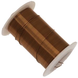 Wire Elements, Tarnish Resistant Antique Brass Wire, 24 Gauge 30 Yards (27.4 Meters), 1 Spool Sale Big Discount
