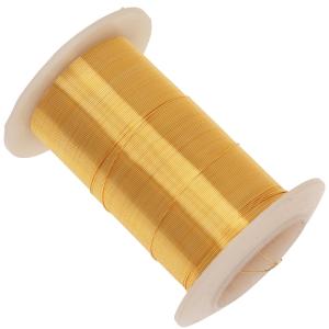 Wire Elements, Tarnish Resistant Gold Color Coated Wire, 30 Gauge 50 Yards (45.7 Meters), 1 Spool Sale Outlet Locations