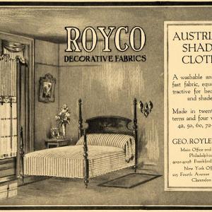 1920 Ad Royco Decorative Fabrics Austrian Shade Cloth - ORIGINAL ADVERTISING GF2 Cheap Footlocker Finishline