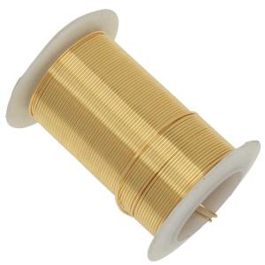 Wire Elements, Tarnish Resistant Gold Color Copper Wire, 20 Gauge 15 Yards (13.5 Meters) Cheap Sale Fashionable
