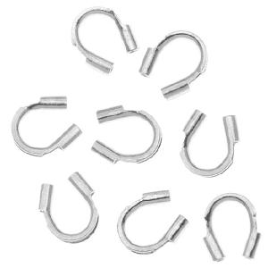 Wire & Thread Protectors, 144 Pieces, Silver Color (.019 Inch Loops) Sale Supply