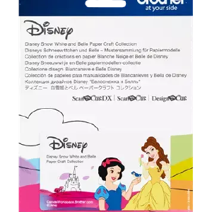 CADSNP06 Disney Snow White and Belle Paper Craft Collection Discount
