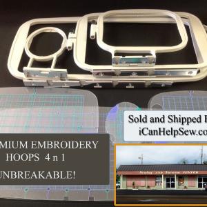 Brother Embroidery Hoop Replacement for PE 770, 780-D, PE 750-D, PE 700   MORE Discount Free Shipping