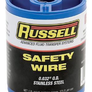 Russell Performance .032-Gauge Stainless Steel Wire 1-lb. Spool Fast Delivery For Sale