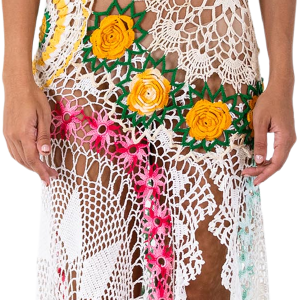 00s Morphew Collection Multicolor Cotton Crochet L By Morphew Factory Outlet Cheap Online