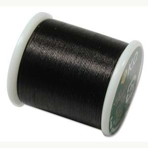 Japanese Nylon Beading K.O. Thread for Delica Beads - Black 50 Meters High Quality For Sale
