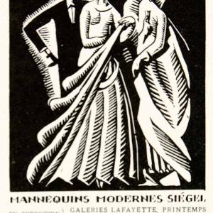 1925 Ad Mannequins Siegel French Clothing Display Bon Marche Esders VEN3 Cheap Sale Free Shipping