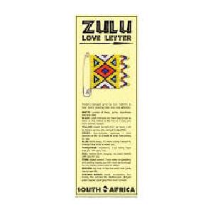 African Hut Zulu Love Letter Bookmark 25g Buy Cheap Recommend