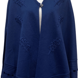 60s Blue Preppy Lace Trim Wool Cape Outlet Ebay