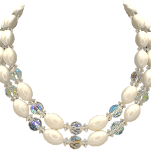 Cute Faux Pearl Hook and Eye Clasp Necklace Find Great For Sale