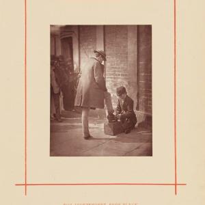 'The Independent Shoe-Black' Greetings Card Cheap Sale Marketable