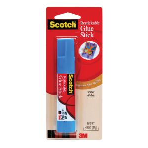 Scotch Restickable Glue Stick, 6314, .49 oz Footlocker Pictures Online