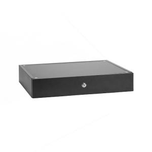 Fellowship Locking Cabinet for Rolling Cart  Black Discount Looking For