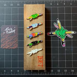 Special edition matching numbers Pencil Pusher set Cheap Sale Outlet