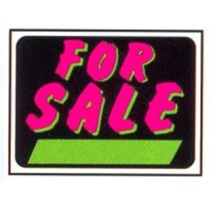 Hy-Ko 3041 For Sale Fluorescent Sign, 9 x 12 Cheap Sale Store