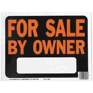 Hy-Ko 3007 Sign Sale By Owner 9X12" Manchester Great Sale Cheap Online