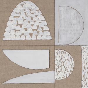 White Stucco 2 Canvas Print 92cm x 61cm Real For Sale