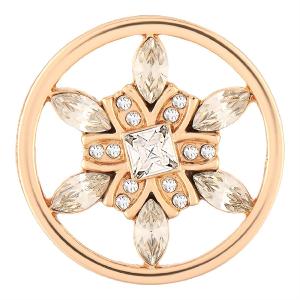 Gold Flower Flake - Clear - Final Sale Fashion Style Cheap Online