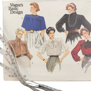 Blouse Sewing Pattern 80s Vintage Vogue Sewing Pattern by Vogue Shop For Cheap Online