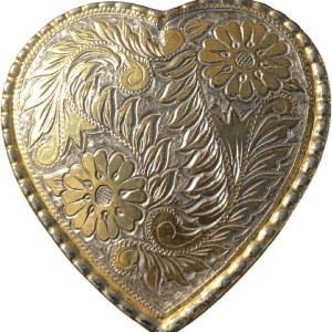 80s Valentine Day Heart Buckle Free Shipping Real