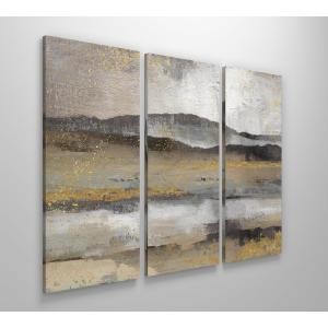 40" H x 60" W x 1.5" D Rolling Hills - 3 Piece Wrapped Canvas Multi-Piece Image Quality Free Shipping Outlet