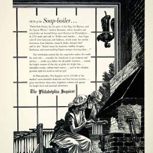 1946 Ad Philadelphia Inquirer Newspaper Soap Boiler Mac Raboy Colonial FTM1 For Sale Cheap Online