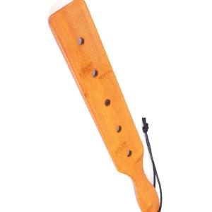 Bamboo Wood Paddle - 14.5" Long with 5 Airflow Holes View Cheap Pice