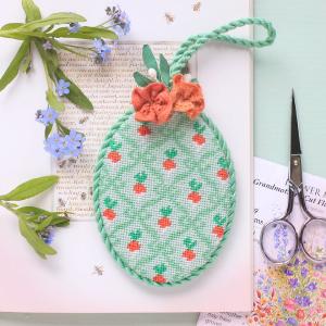 Radish Garden Oval - Kit and Stitch Guide With Paypal Low Pice