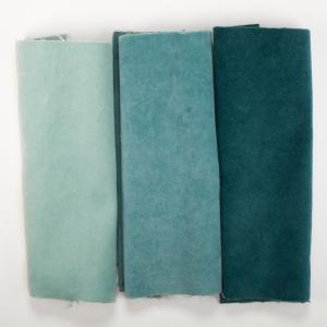 Cotton Finishing Velvet - Teal Marketable For Sale