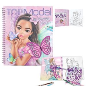 Depesche TopModel Colouring Book with Sequins Fairy Love Shop Sale Online