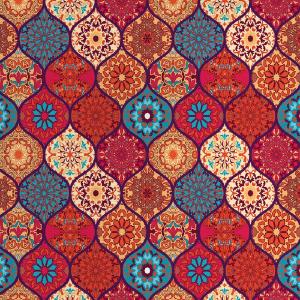 Moroccan Fabric, LC408 Perfect