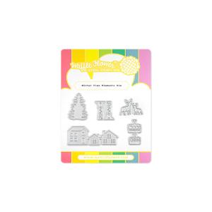 Postage Collage Winter View Elements Die Clearance Ebay