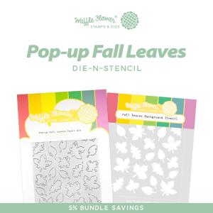 Pop-up Fall Leaves Die-n-stencil Discount Popular